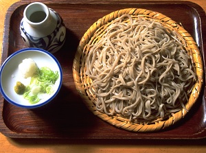 Shinshu soba in Nagano Prefecture