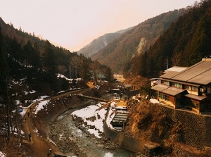 Jigokudani hot spring resort