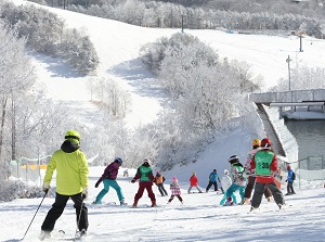 Ski area in Sugadaira