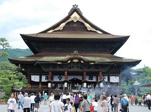 Main temple of Zenkoji