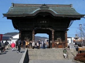Niomon gate of Zenkoji