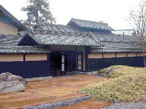 Restaurant of a sake brewery in Obuse