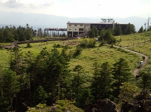 Ropeway station of Tsuboniwa