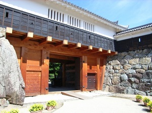 Taikomon gate of Matsumoto Castle