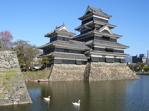 Moat of Matsumoto Castle