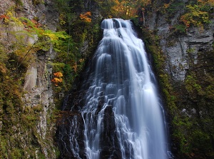 Bandokoro Falls in Norikura highland