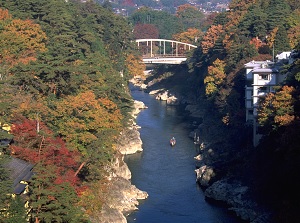 Around Tenryukyo Onsen