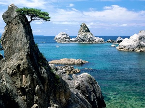 Sasagawa-nagare coast