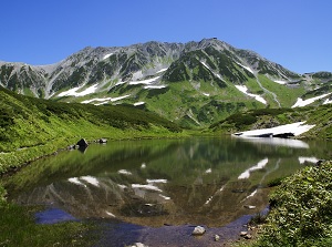 Midoroga-ike in Murodo-daira