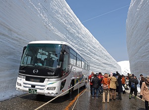 Yuki no Ootani in Murodo-daira