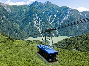 Ropeway between Daikanbo and Kurobe-daira