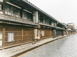 Old houses in Kanayamachi