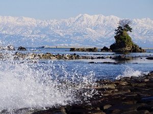 Me-iwa near Amaharashi coast