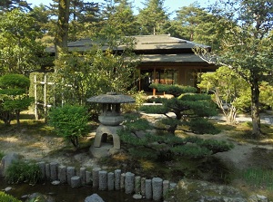 An arbor in Kenrokuen