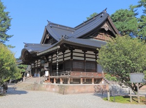 Main shrine of Oyama Shrine
