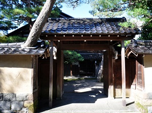 Gate of a private residence