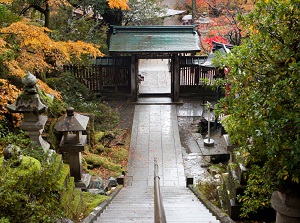 A path in Nata-dera