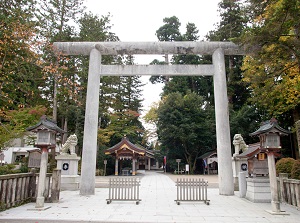 Entrance of Shirayama-hime Shrine