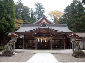 Main shrine of Shirayama-hime Shrine