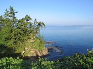 The coast around Ganmon