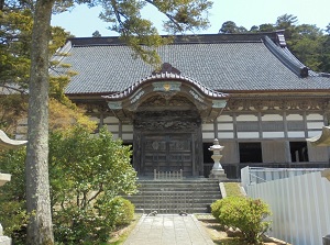 Main temple in Soujiji Soin