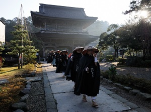 Priests in training in Soujiji Soin