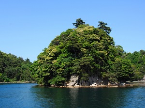 Hourai Island in Tsukumo Bay