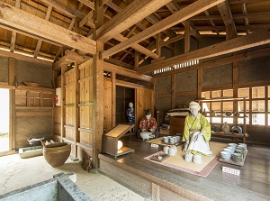Restored house in Ichijodani