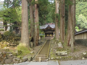 Karamon gate in Eiheiji