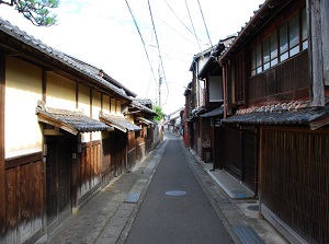Sanchome old town in Obama