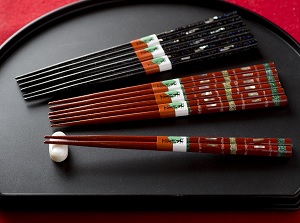 Chopsticks of Wakasa Lacquerware
