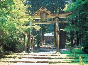 Second Torii near Heisenji Hakusan Shrine