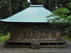 Haiden of Heisenji Hakusan Shrine