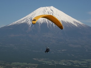 Paragliding in Asagiri highland