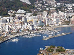 Scenery from Atami Castle