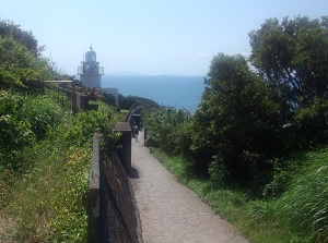 Irozaki lighthouse and walking trail