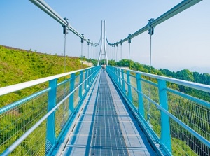 Narrow Mishima Skywalk