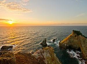 Sunset at Koganezaki