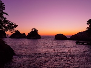 Sunset at Dogashima