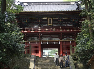 Romon gate of Kunozan Toshogu