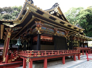 Main shrine of Kunozan Toshogu