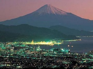 Evening view from Nihondaira