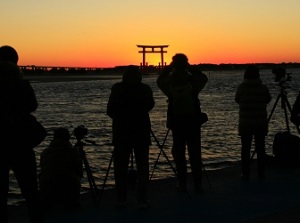 Bentenjima in winter