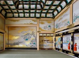 Shogun's room in Honmaru Goten