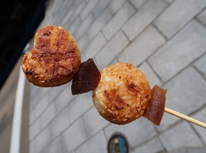 Dango in Honmachi street