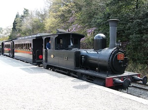 Steam locomotive (1874) in Meiji-mura