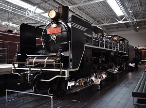 Steam locomotive for Empeor's train in the 20th century