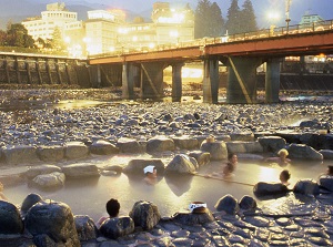 Funsenchi in Gero Onsen