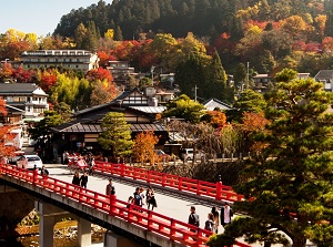 Nakabashi in autumn