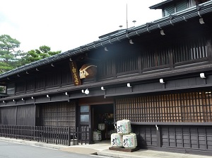 A sake brewery in Hida-Furukawa